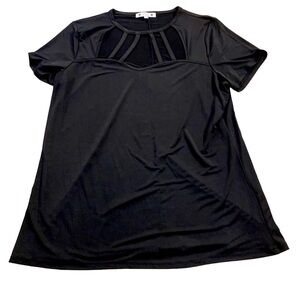 Wilde | Black Top Cut-out Details Size 2X NWT New With Tags